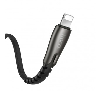 Кабель USB - Apple lightning Hoco U58 Core, 120см (black)#1635517