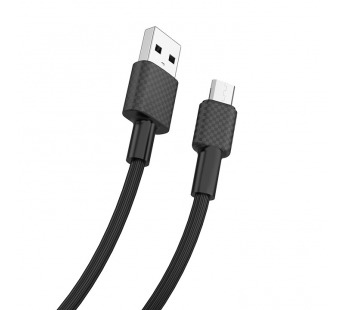 Кабель USB - micro USB Hoco X29 Superior для HTC/Samsung (100 см) (black)#330188