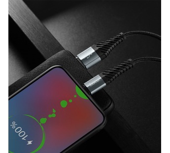 Кабель USB - micro USB Hoco X38 Cool Charging (black)#1984423