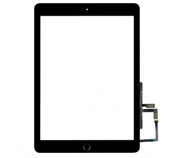 Тачскрин для iPad 9.7" (2017) + кнопка HOME (черный) (HC)#332276