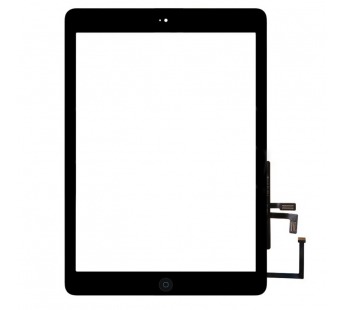 Тачскрин для iPad Air + кнопка HOME (черный) (HC)#366952