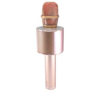 Беспроводной караоке микрофон YS-66 (розовое золото)#332174