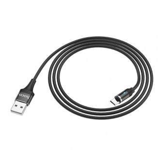 Кабель USB Hoco U76 Micro магнитный 1,2м черный#1691443