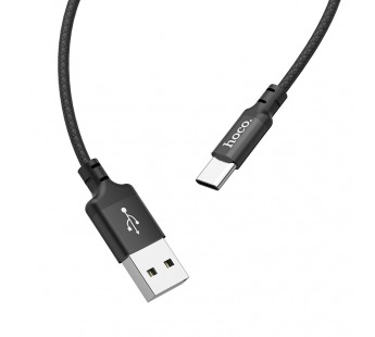 Кабель USB Hoco X14 Type-c черный 1м#1629502