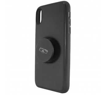 Чехол-накладка PopSocket Case для Iphone XR (черный)#336000