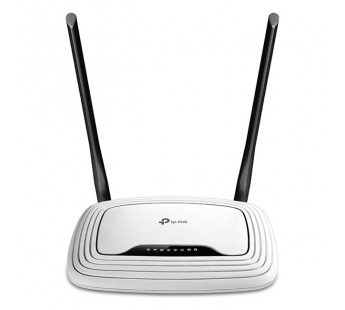 Беспроводной маршрутизатор TP-LINK TL-WR841N, серии N, 4-портовым коммутатором, 2 фиксированные антенны, до 300 Мбит/с (Atheros) (1/20)#146469