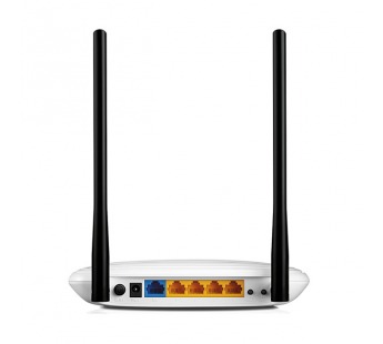 Беспроводной маршрутизатор TP-LINK TL-WR841N, серии N, 4-портовым коммутатором, 2 фиксированные антенны, до 300 Мбит/с (Atheros) (1/20)#146470