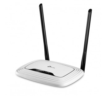 Беспроводной маршрутизатор TP-LINK TL-WR841N, серии N, 4-портовым коммутатором, 2 фиксированные антенны, до 300 Мбит/с (Atheros) (1/20)#146471