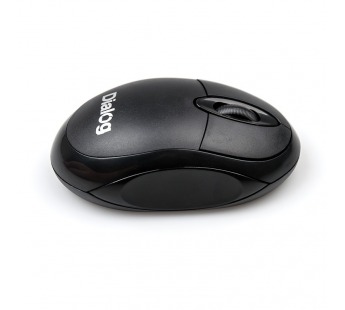 Мышь беспроводная Dialog MROC-10U Comfort RF 2.4G Optical - 3 кнопки + ролик прокрутки, USB, черная#2137964