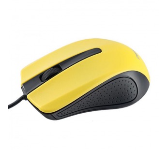 Мышь проводная Perfeo RAINBOW (чёрно/желтый) #1077081