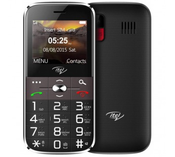 Мобильный телефон ITEL IT2590 DS Black#460123