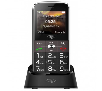 Мобильный телефон ITEL IT2590 DS Black#460118