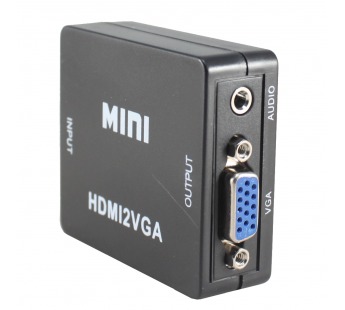 Конвертер вход гн.HDMI - гн.VGA выход "Cablexpert"#337662