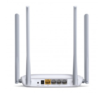 Роутер Mercusys MW325R N300 Улучшенный Wi-Fi 4 порта 10/100Base-TX, 802.11b, 802.11g, 802.11n 2.4 Г#336858