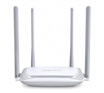 Роутер Mercusys MW325R N300 Улучшенный Wi-Fi 4 порта 10/100Base-TX, 802.11b, 802.11g, 802.11n 2.4 Г#336857