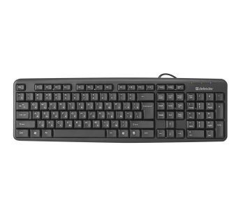 Набор DEFENDER Dakota C-270 RU, черная, клавиатура+мышь#335374