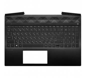 Топ-панель L21861-251 для HP Pavilion Gaming черная#1867893