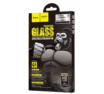 Защитное стекло Hoco G1 Iphone7 plus/8 plus, ударопрочное, 3D, цвет черный#417782