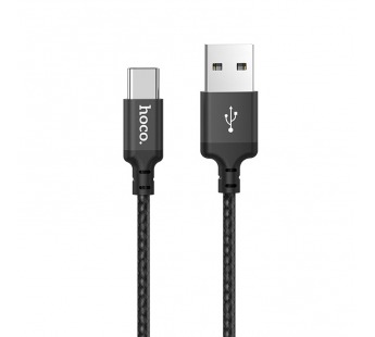 Кабель USB - Type-C Hoco X14 черный 2м#1629509