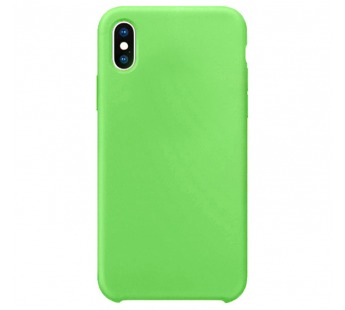 Чехол Silicone Case для iPhone XS MAX Зеленый#405286