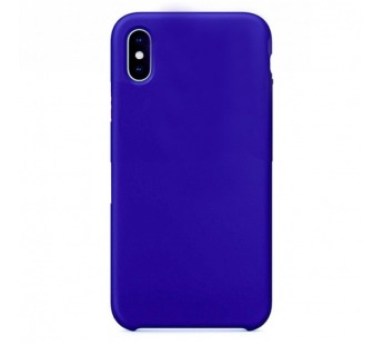 Чехол Silicone Case для iPhone XS MAX Индиго#405309