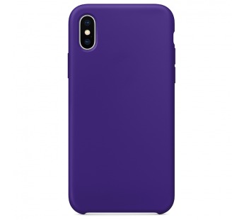 Чехол Silicone Case для iPhone XS MAX Темно-пурпурный#405328