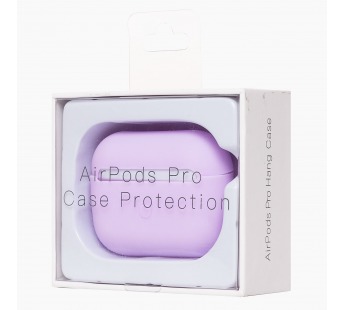 Чехол - Soft touch для кейса Apple AirPods Pro (purple)#2008581