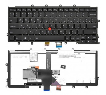 Клавиатура LENOVO ThinkPad X250 (RU) черная#1933992