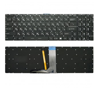 Клавиатура MSI GS63VR черная c RGB-подсветкой#1877140