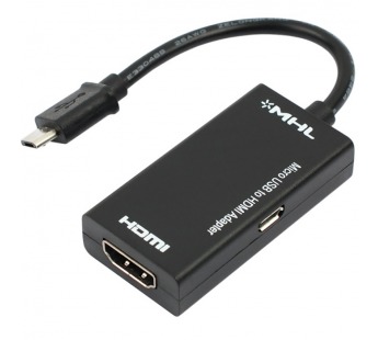 Конвертер VIXION AD33 MicroUSB (M) - HDMI (F) (черный)#353006