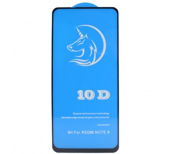 Защитное стекло Full Screen Activ Clean Line 3D для Xiaomi Redmi Note 9 (black)#338061