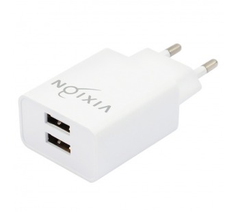 СЗУ VIXION L7 (2-USB/2.1A) (белый)#353622