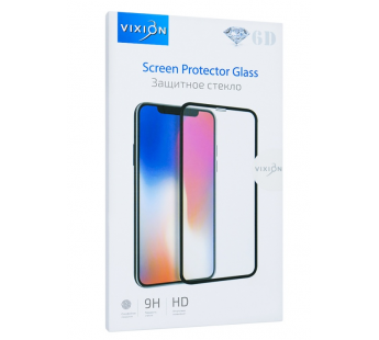Защитное стекло 6D для iPhone 7/8/SE 2020 (белый) (VIXION)#419368