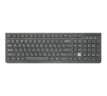 Беспроводная клавиатура Defender UltraMate SM-535 (черный)#390402
