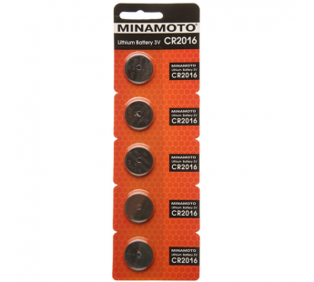 Элемент питания MINAMOTO CR2016 BL5 (5/100)#338944