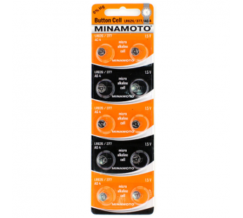 Элемент питания MINAMOTO AG4 (LR626)  BL10 (10/200/1000)#338965