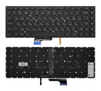 Клавиатура для ноутбука Xiaomi Mi Notebook Pro 15.6" черная с подсветкой#1847720