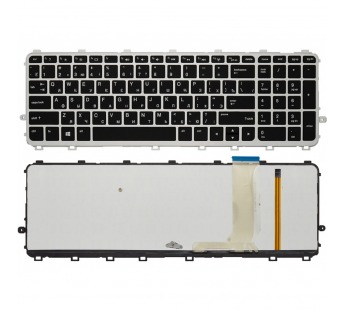 Клавиатура HP Envy 17-j (RU) серебро с подсветкой#1846207