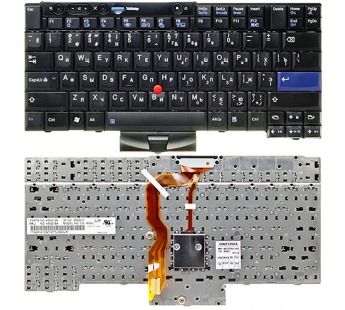 Клавиатура LENOVO ThinkPad T410 (RU) черная#1847718