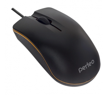 Мышь Perfeo оптическая, "LINE", оптич., 3 кн, USB, чёрная#1861130