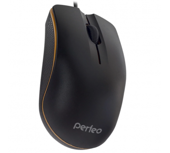 Мышь Perfeo оптическая, "LINE", оптич., 3 кн, USB, чёрная#1861129