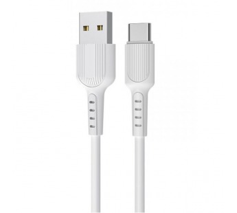 Кабель USB - Type-C Borofone BX16 Easy (white)#341544