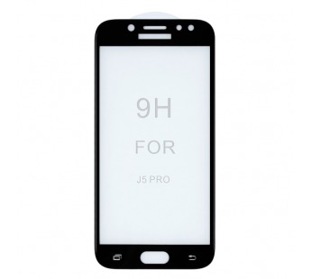 Защитное стекло 3D для Samsung J530F Galaxy J5/J5 Pro (2017) (черный) (VIXION)#342444