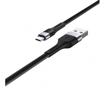 Кабель USB - micro USB HOCO X34 (100см) черный#343669
