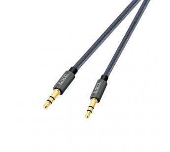                     Кабель AUX Hoco UPA03 Noble Sound Series (серый)* #1724289