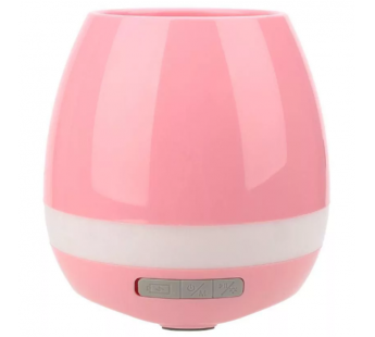                         Колонка цветочный горшок Smart Music Flower-pots (Bluetooth/1200mah) розовая*#369329