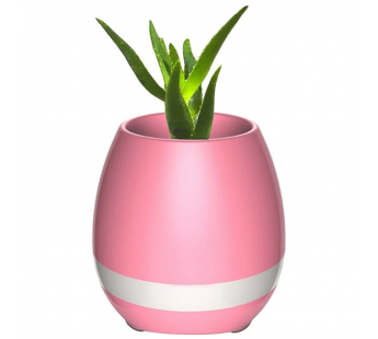                         Колонка цветочный горшок Smart Music Flower-pots (Bluetooth/1200mah) розовая*#369334