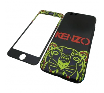                                 Чехол пластиковый E-VIKA iPhone 6 с рисунком + Защитное стекло (03)*#2036258