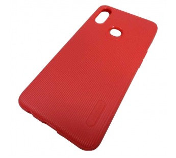                                 Чехол силиконовый Samsung A10s Cherry Stripe красный#1859476