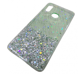                                 Чехол силиконовый Samsung A10s звездопад зеленый*#2134526